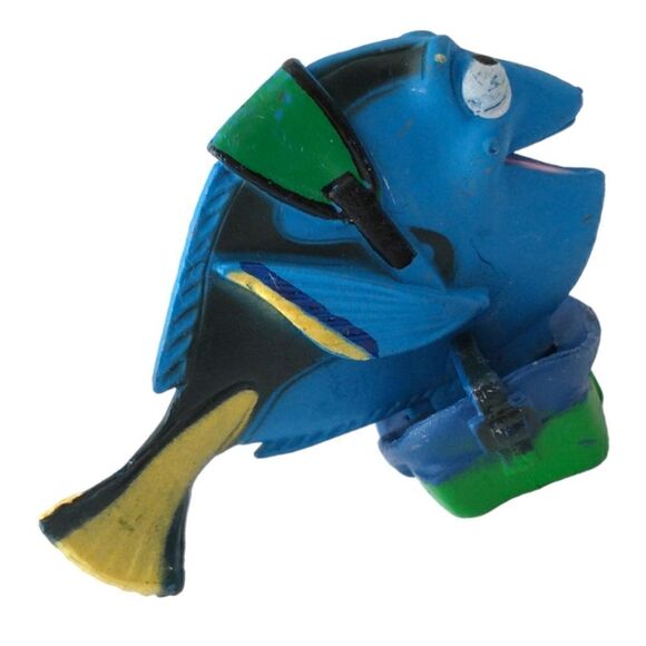 Dory Figure Cake Topper Mini Scuba PVC Goggles Finding Nemo Disney Pixar Plastic - Picture 10 of 16